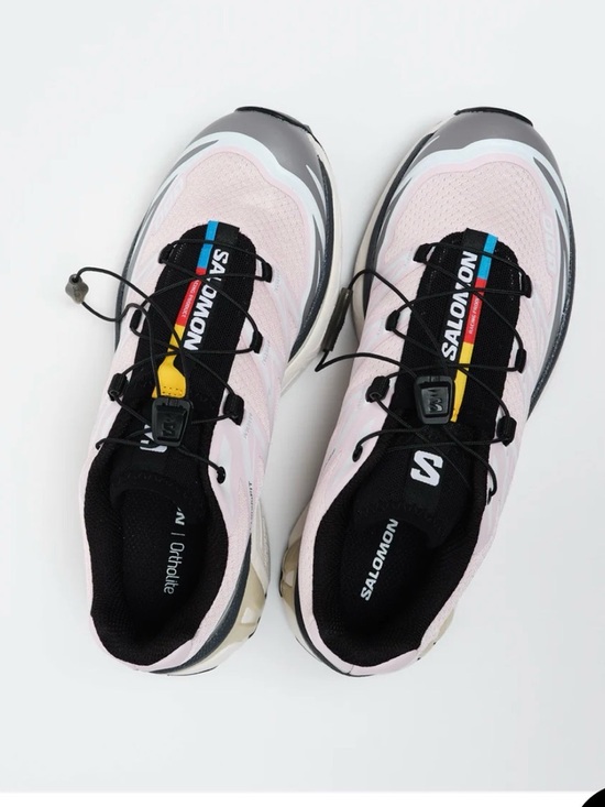 Salomon Shoes - NEW! Salomon XT-6 - Cloudburst / Icy Pink / Tapioca - US 6M/7W Sneaker
